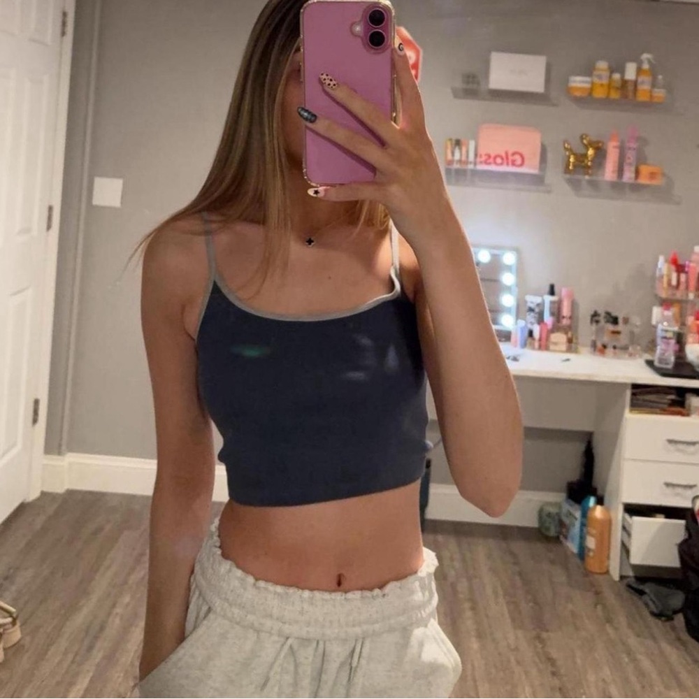 Brandy Melville Navy Tank
